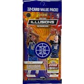 2020/21 Panini Illusions Basketball Jumbo Value Pack (Orange and Teal Parallels!) (Lot of 12)