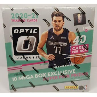 2020/21 Panini Donruss Optic Basketball Mega 40-Card Box (Hyper Pink Prizms!)