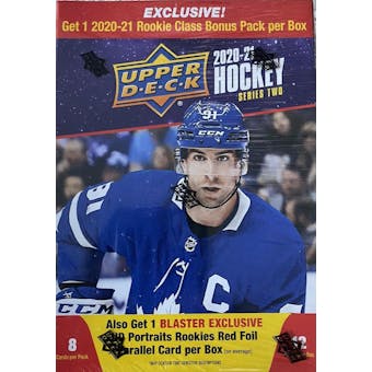 2020/21 Upper Deck Series 2 Hockey 12-Pack Blaster Box