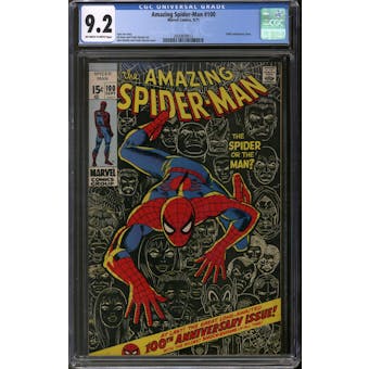 Amazing Spider-Man #100 CGC 9.2 (OW-W) *2000809013*