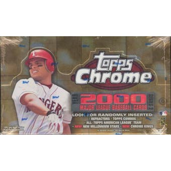 2000 Topps Chrome Series 2 Baseball Hobby Box