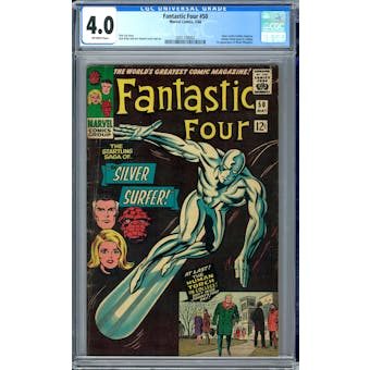 Fantastic Four #50 CGC 4.0 (OW) *2001108002*