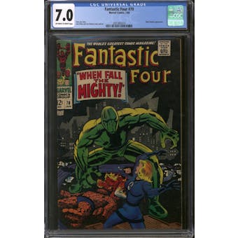 Fantastic Four #70 CGC 7.0 (OW-W) *2001865014*