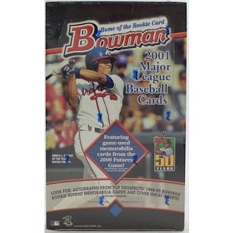 2001 Bowman Baseball Retail Box (Reed Buy)
