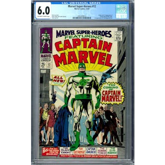 Marvel Super-Herores #12 CGC 6.0 (OW-W) *2002458013*