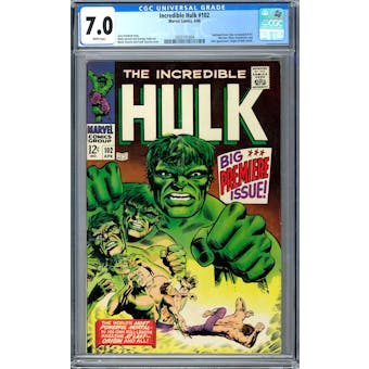 Incredible Hulk #102 CGC 7.0 (W) *2003101004*