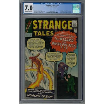 Strange Tales #110 CGC 7.0 (OW-W) *2003833002*