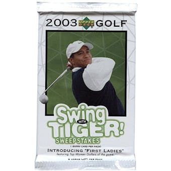 2003 Upper Deck Golf Retail Pack