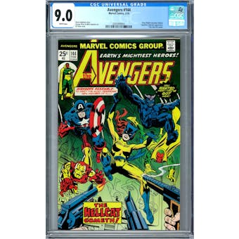 Avengers #144 CGC 9.0 (W) *2005999001*