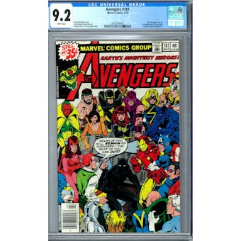 Avengers #181 CGC 9.2 (W) *2005999002*