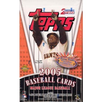 2005 Topps Series 2 Baseball Jumbo Box