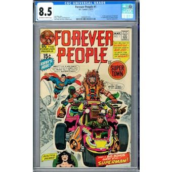 Forever People #1 CGC 8.5 (OW-W) *2006001010*