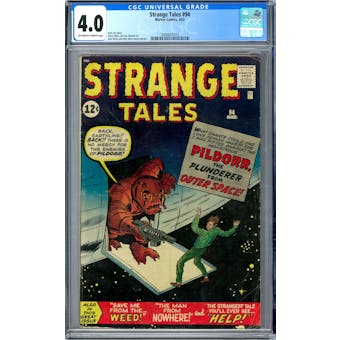 Strange Tales #94 CGC 4.0 (OW-W) *2006001015*