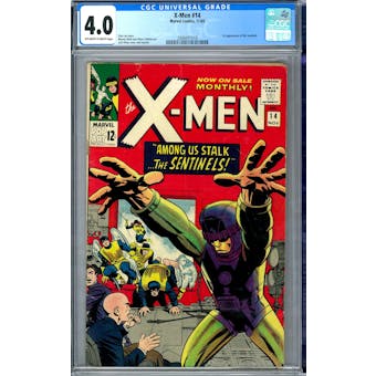 X-Men #14 CGC 4.0 (OW-W) *2006001019*