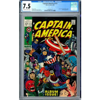 Captain America #112 CGC 7.5 (OW-W) *2006087013*