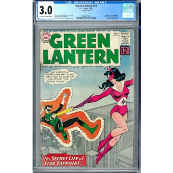 Green Lantern #16 CGC 3.0 (OW-W) *2006087020*
