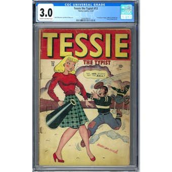 Tessie the Typist #13 CGC 3.0 (C-OW) *2006094018*