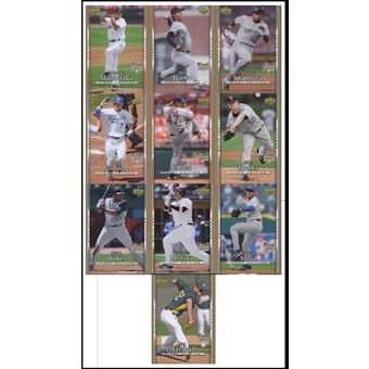 2007 Upper Deck 1st Edition Rookie Redemption Baseball Set (Lot of 10)
