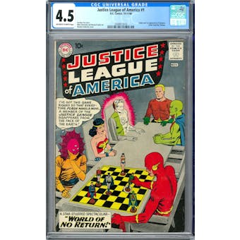 Justice League of America #1 CGC 4.5 (OW-W) *2008912010*