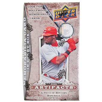 2008 Upper Deck Artifacts Baseball 7-Pack Blaster Box