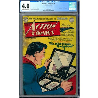 Action Comics #158 CGC 4.0 (C-OW) *2009105001*