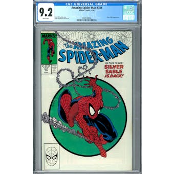 Amazing Spider-Man #301 CGC 9.2 (W) *2009109006*