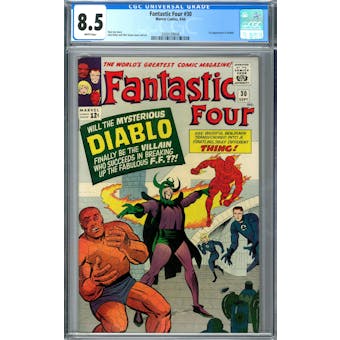 Fantastic Four #30 CGC 8.5 (W) *2009109008*