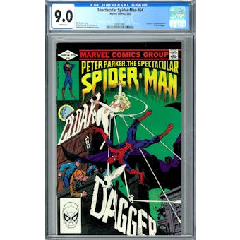 Spectacular Spider-Man #64 CGC 9.0 (W) *2009109013*