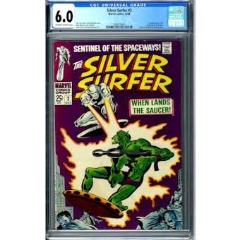 Silver Surfer #2 CGC 6.0 (OW-W) *2009110001*