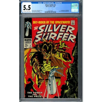 Silver Surfer #3 CGC 5.5 (OW-W) *2009110002*