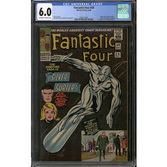 Fantastic Four #50 CGC 6.0 (OW-W) *2009113003*