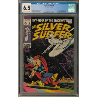 Silver Surfer #4 CGC 6.5 (OW-W) *2009114012*