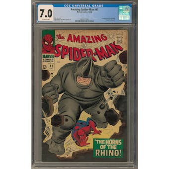 Amazing Spider-Man #41 CGC 7.0 (OW) *2009117002* ASMc2e2 - (Hit Parade Inventory)