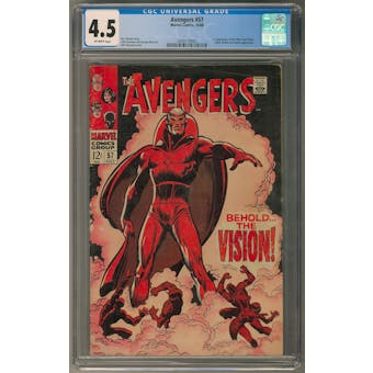 Avengers #57 AVEN1 - (Hit Parade Inventory)