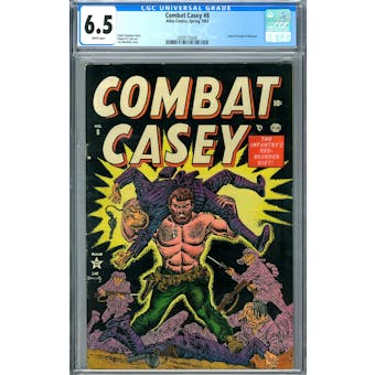 Combat Casey #8 CGC 6.5 (W) *2009173004*