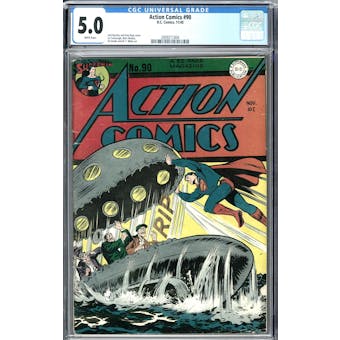 Action Comics #90 CGC 5.0 (W) *2009211004*