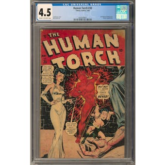Human Torch #30 CGC 4.5 (C-OW) *2009399001*