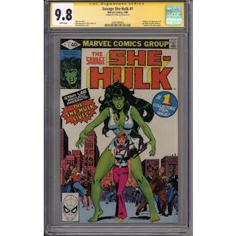 Savage She-Hulk #1 Stan Lee Signature Series CGC 9.8 (W) *2009780004*