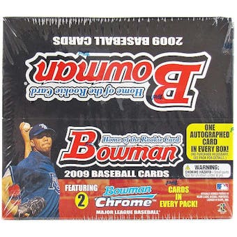 2009 Bowman Baseball 24-Pack Box