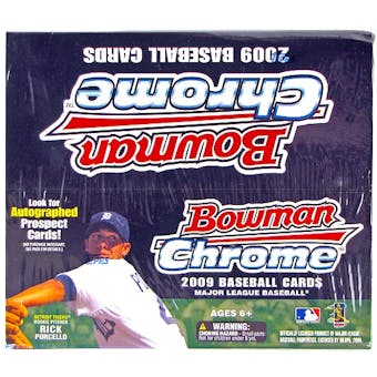 2009 Bowman Chrome Baseball 24-Pack Box