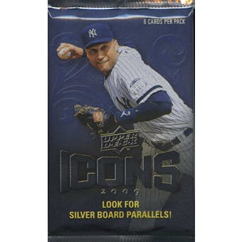 2009 Upper Deck Icons Baseball Hobby Pack