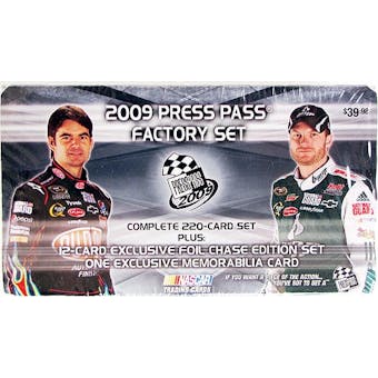 2009 Press Pass Factory Set Racing (Box)