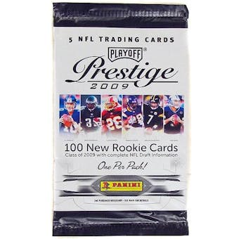 2009 Playoff Prestige Football Retail Pack