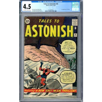 Tales to Astonish #36 CGC 4.5 (OW-W) *2010844005*