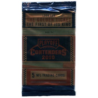 2010 Playoff Contenders Football Retail Pack