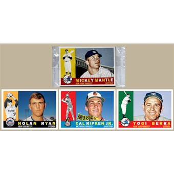 2010 Topps Heritage Baseball National 4 Card Set (A)