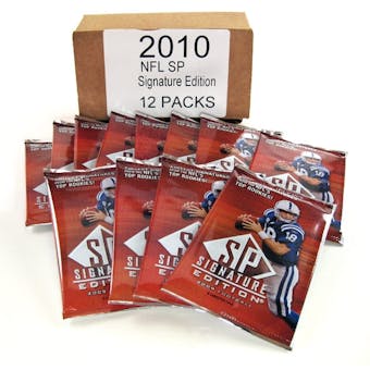 2009 Upper Deck SP Signature Edition Football 12-Pack Box