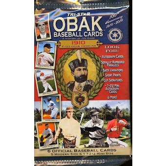 2010 TriStar Obak A History of the Game Baseball Hobby Pack