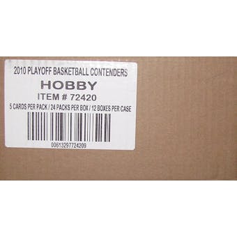 2009/10 Playoff Contenders Basketball Hobby 12-Box Case