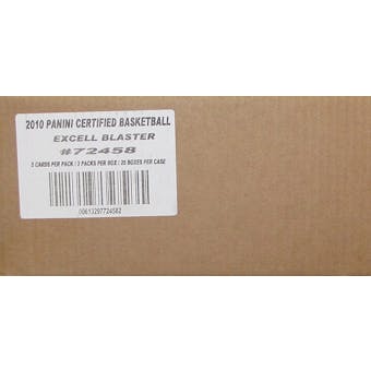 2009/10 Panini Certified Basketball Hobby Blaster 20-Box Case